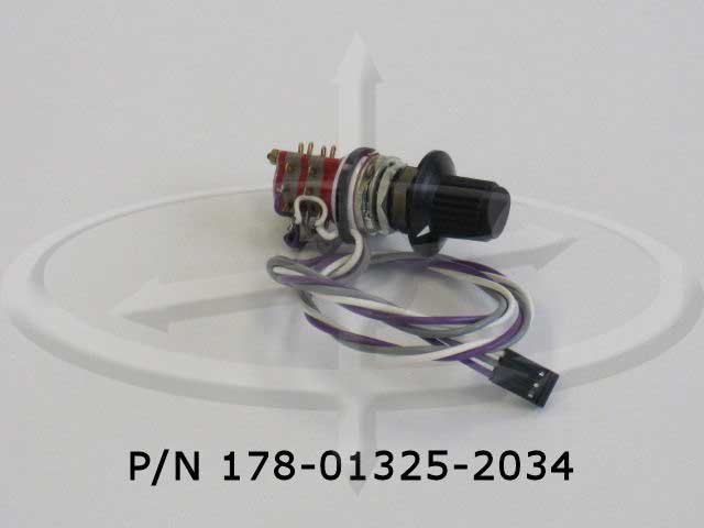 Magnetek 178-01325-2034 3-Position Rotary Switch