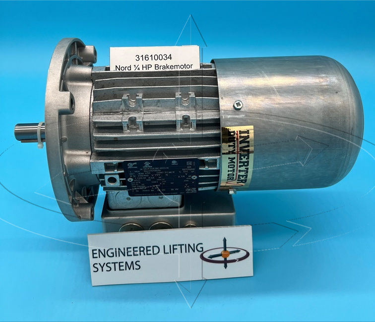 Nord 31610034 63L/4 56C BRE5 1/4 HP IP55 Brakemotor