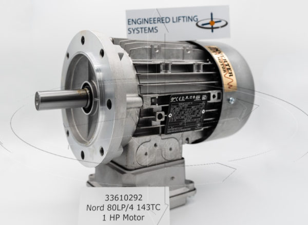 Nord 33610292 80LP/4 143TC 1 HP Motor