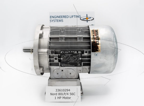 Nord 33610294 80LP/4 56C 1 HP Motor - Image 2