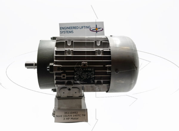 Nord 35110492 100LP/4 145TC TW 3 HP Motor - Image 2