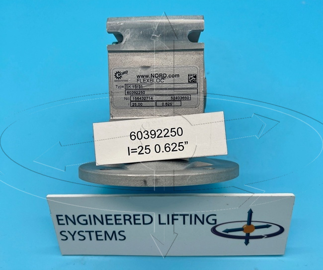 Nord 60392250 Flexbloc SI Worm Gear SK 1SI31 I = 25 0.625" Gearbox - Image 2