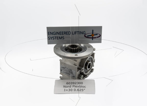 NORD Flexbloc Speed Reducer Gear Box SK1SI31 With Single Phase AC Motor YY563-4, 50.00 Ratio, Used - View #4