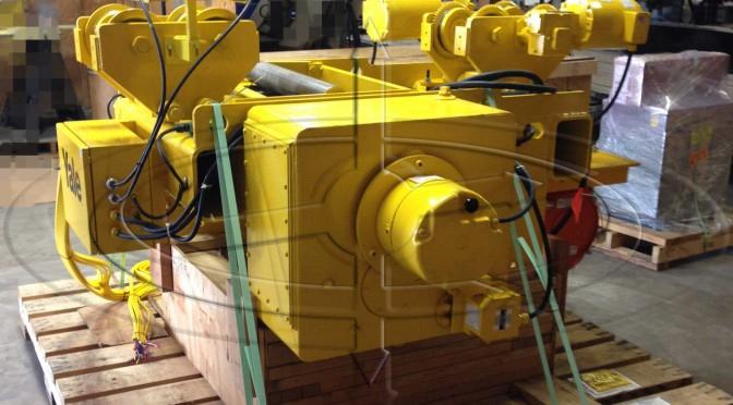 FEW 5-ton Yale Hoist prior to shipment
