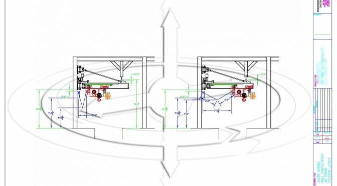 Gorbel Jib Yale Hoist Trolley Crane Drawing R4 Model (1)