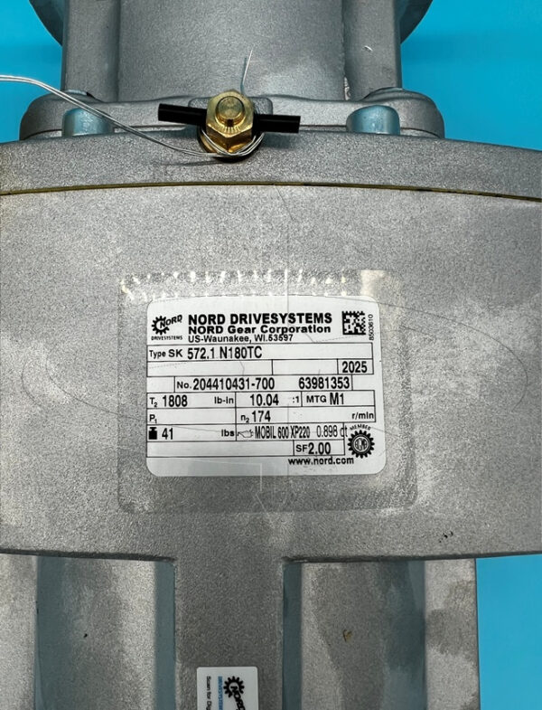 Nord SK572.1-180TC-10.04 Helical Gearbox with NEMA Adapter - Image 2