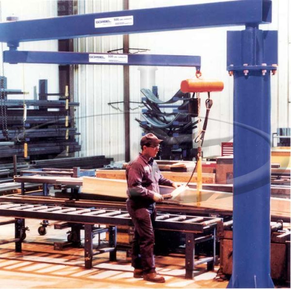 gorbelfreestandingarticulatingjibcrane Engineered Lifting Systems