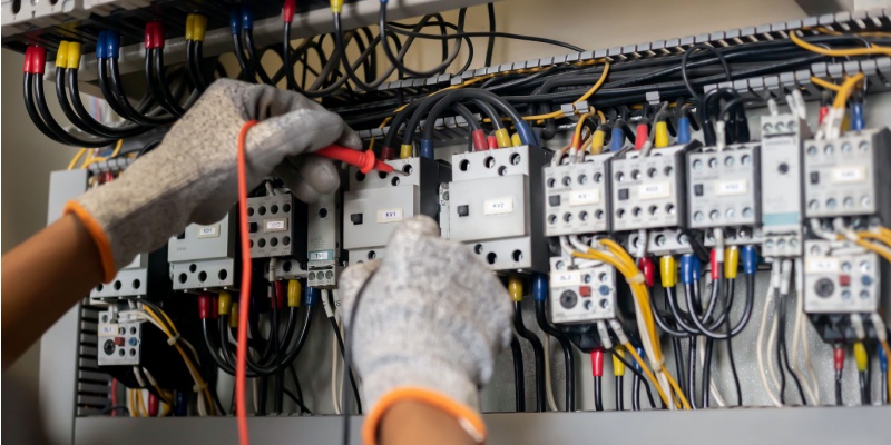 Pembroke Pines, FL, Industrial control panel relay and wiring inspection
