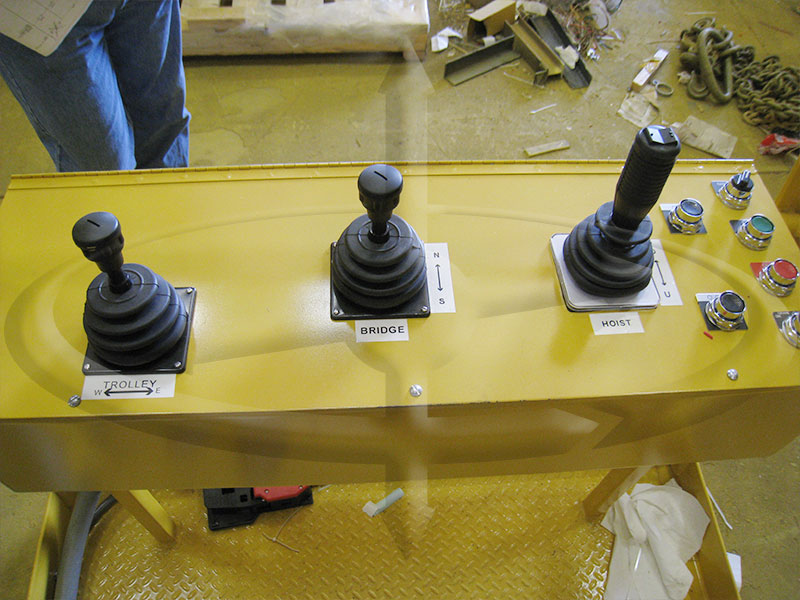 Magnetek overhead crane control station