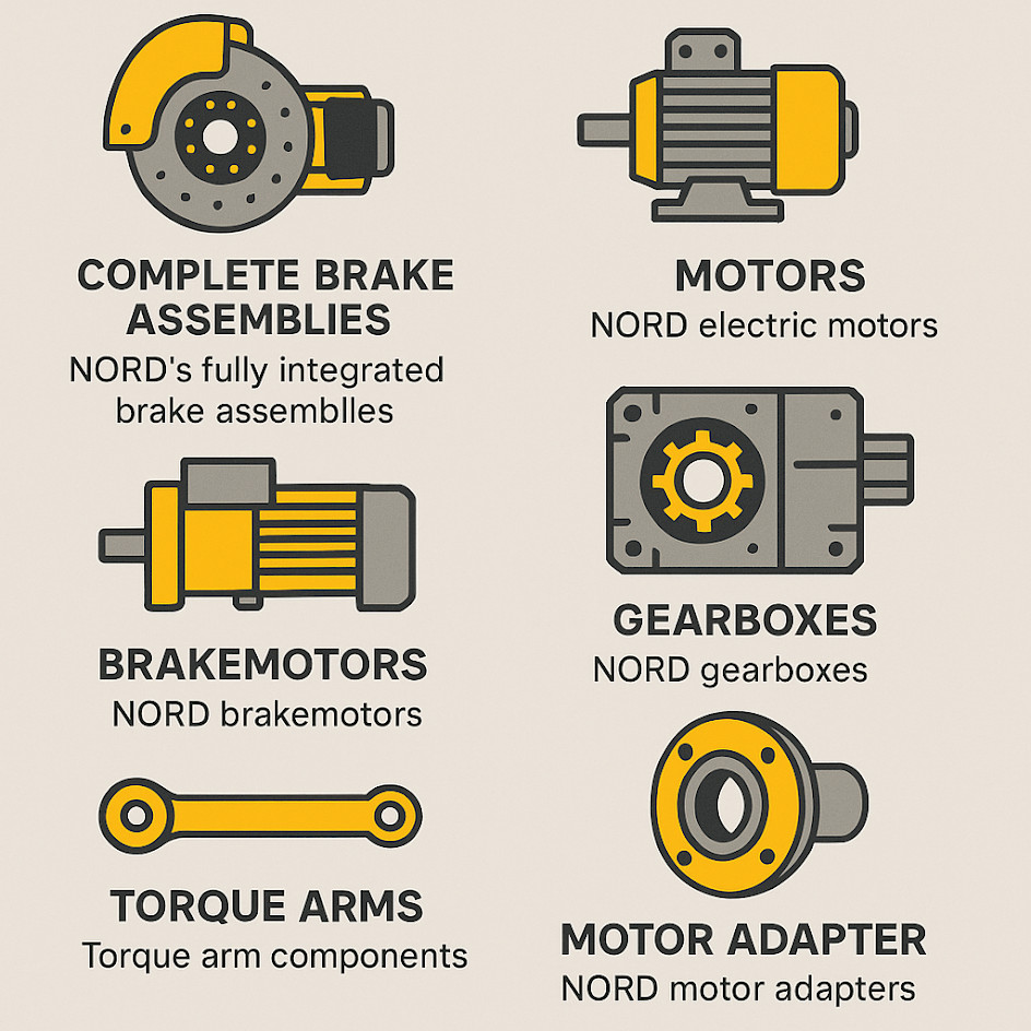 NORD frequency inverters and components
