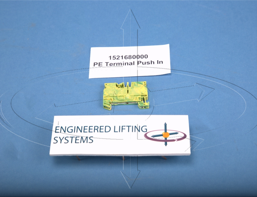 Weidmuller 1521680000 PE terminal push-in
